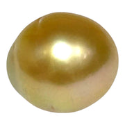 Giant 14.3 x 15.8mm 23.4ct Natural Deep Gold South Sea Pearl Loose