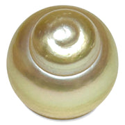 Grand 15.7 x 17.6mm 30 Carat Golden Philippines South Sea Pearl Loose