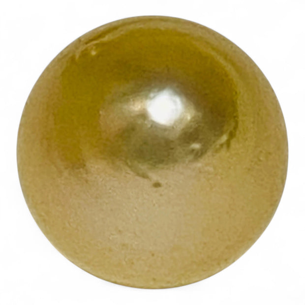 Huge 21.2 Carats Oval 13.7 x 16.6mm Rich Gold South Sea Loose Pearl