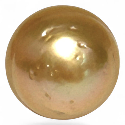 Radiant 18.8ct 13.5x16mm Rich Golden Philippine South Sea Pearl Loose