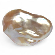 RARE Un-Drilled 16.9 x 13.6 x 25.8mm Keshi Purple Rose Pink Pearl