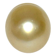 Oval Baroque 12.8 x 16.3mm Natural Gold Philippines South Sea Pearl