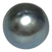 Elegant 13 x 15mm 17.2 Carats Tahitian Pearl – Peacock Mid-Grey Hue