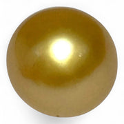 Giant 14 x 17.2mm 23.3ct Rich Golden Philippine South Sea Loose Pearl