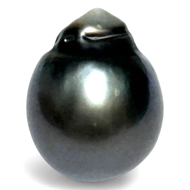 Giant 23.6 Carat 14.3 x 18mm Tahitian South Sea Peacock Gray Pearl