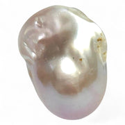 Ornate 16.7 x 13.6 x 26mm KeshI Purple Rose Gold Rainbow Pearl