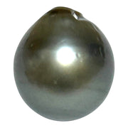 Peacock Middle Gray 13.9x 15.5mm 21 Carats Tahitian South Sea Pearl