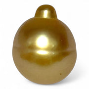 Giant 14 x 17.2mm 23.3ct Rich Golden Philippine South Sea Loose Pearl