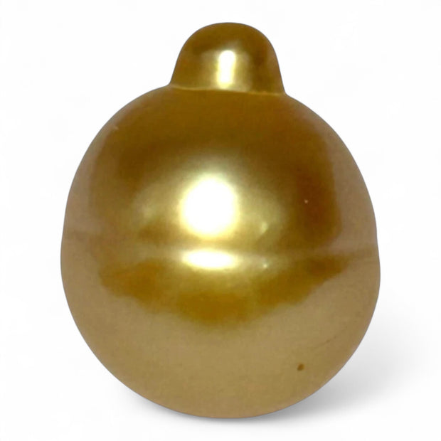 Giant 14 x 17.2mm 23.3ct Rich Golden Philippine South Sea Loose Pearl
